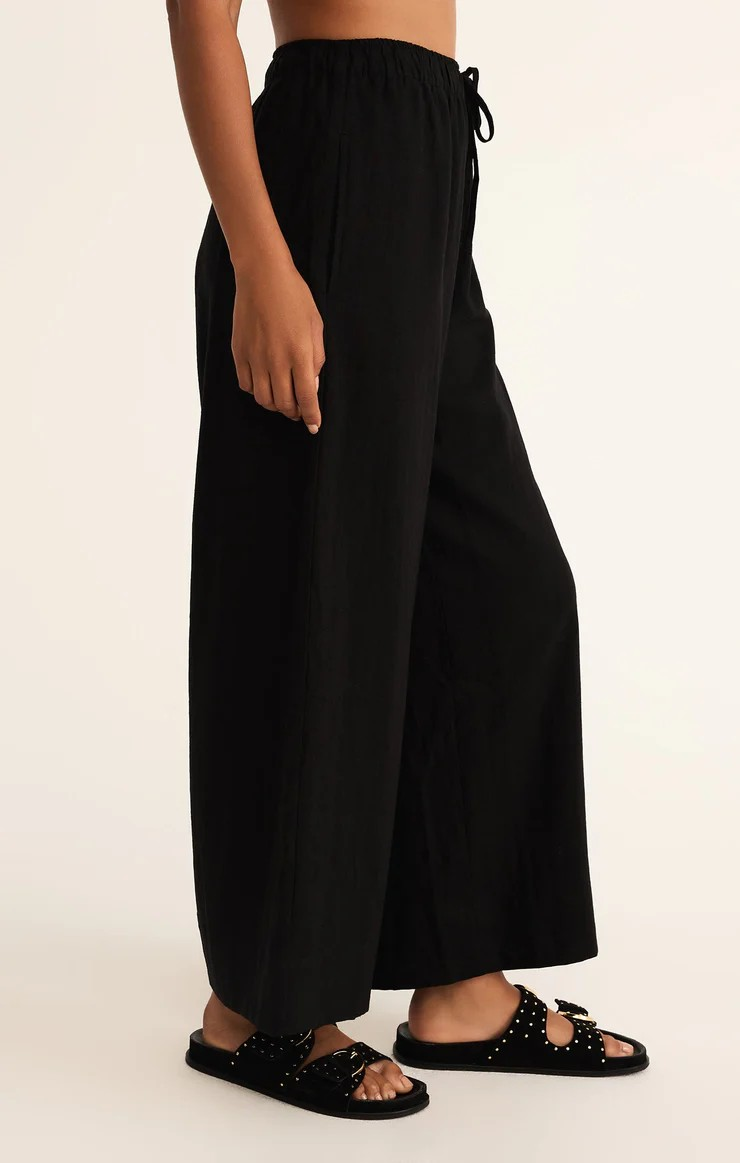 Easton Linen - Black