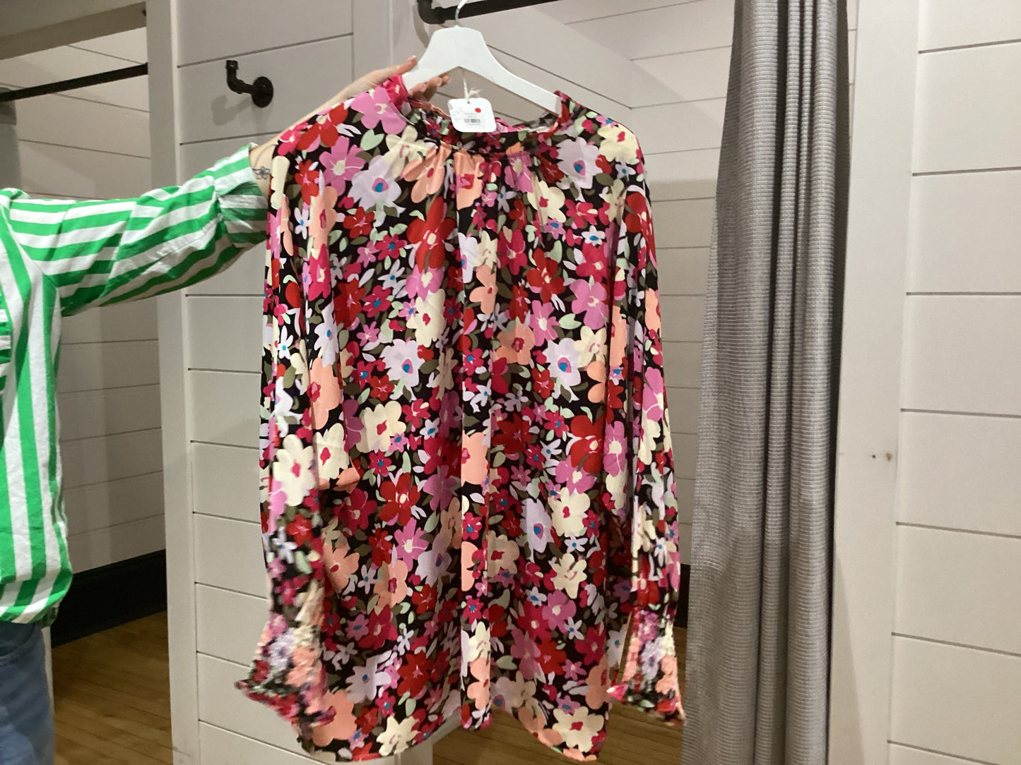 Boho Blouse - red/pink