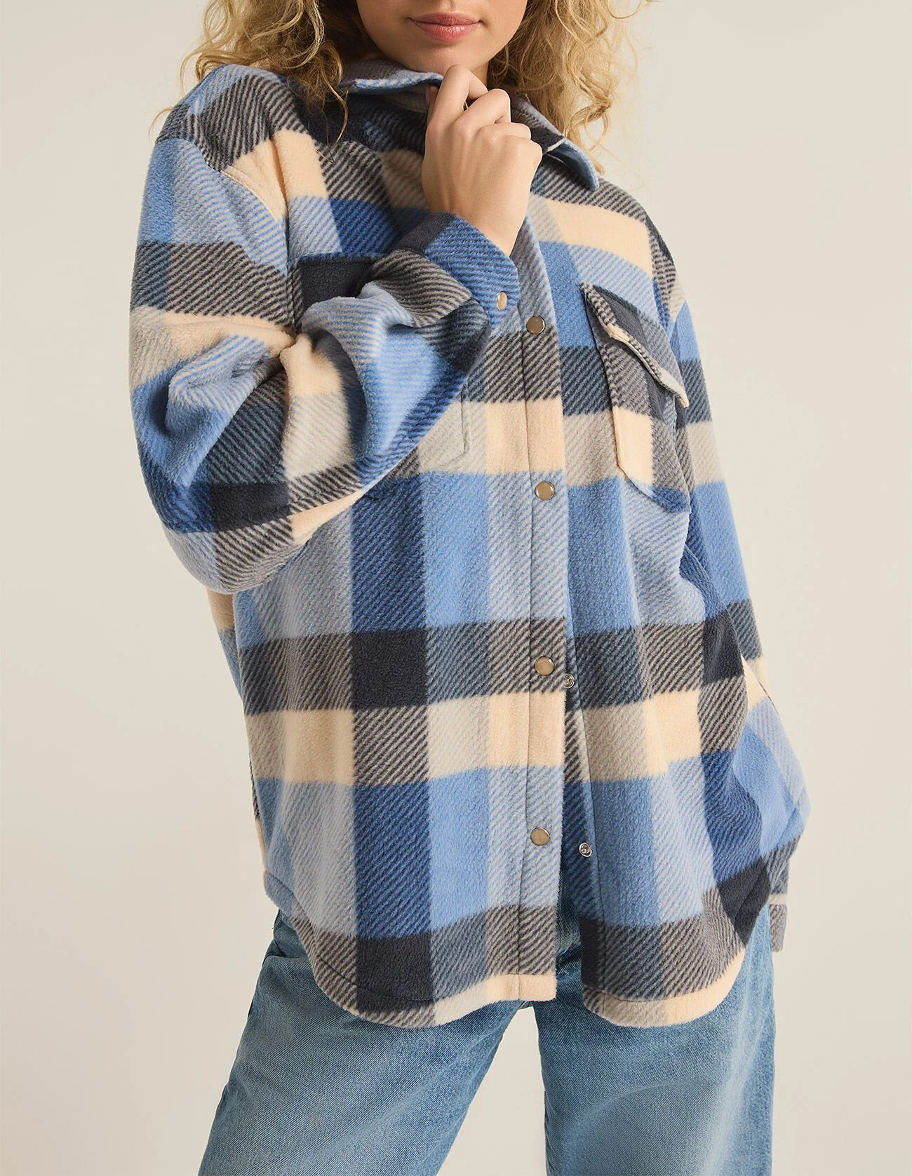 Hiker Fleece Jacket - Sea salt