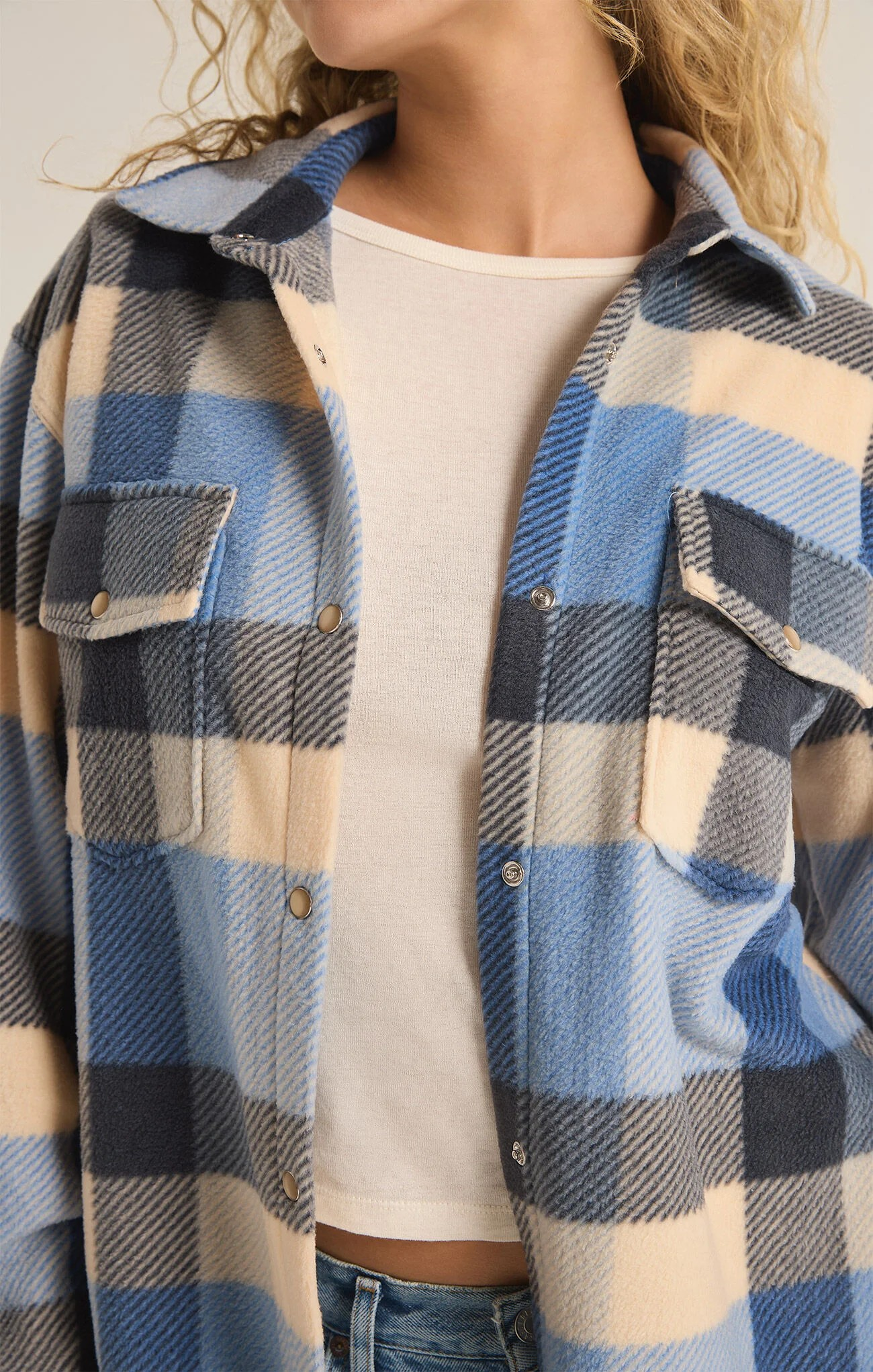 Hiker Fleece Jacket - Sea salt