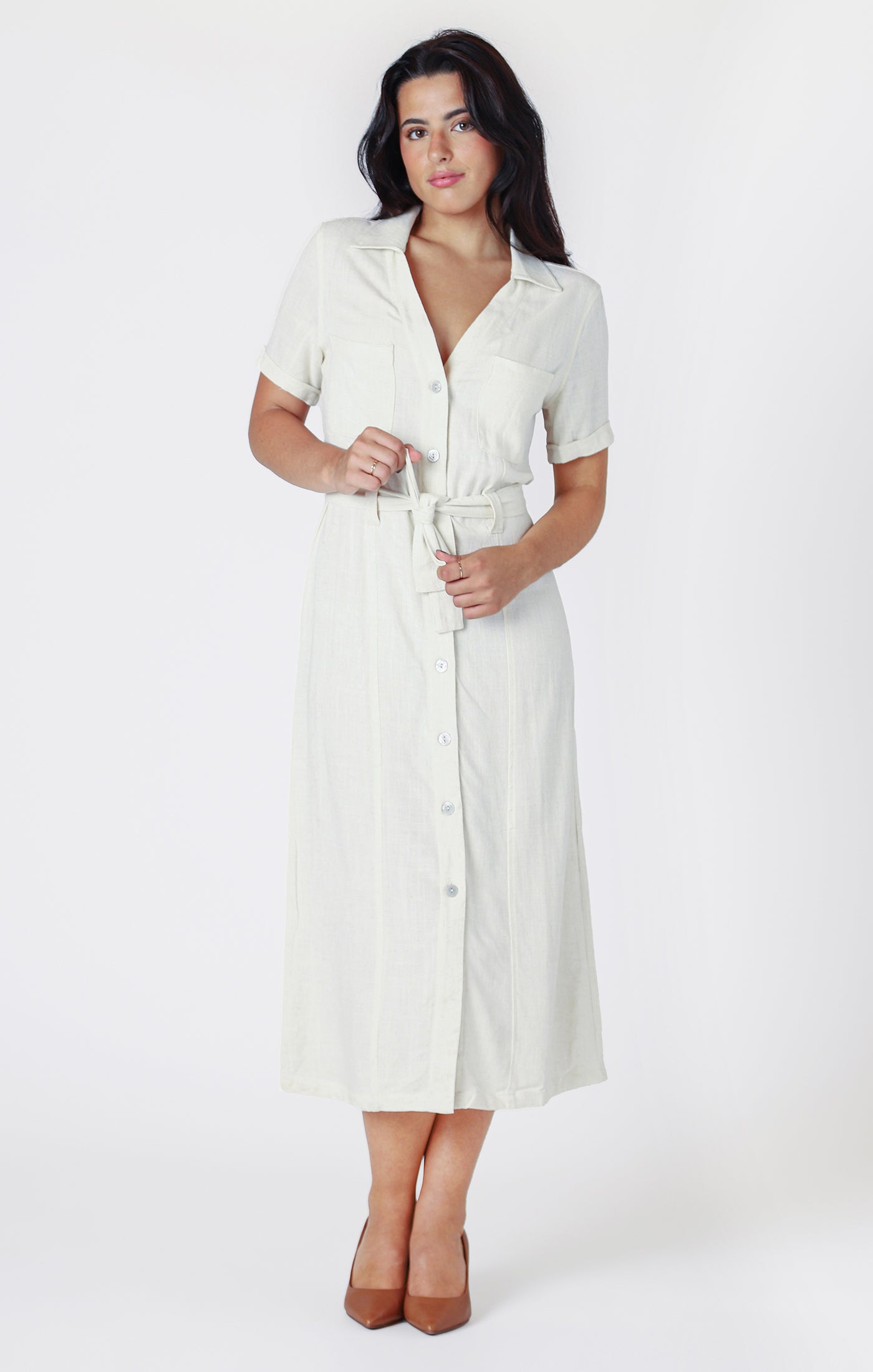 UTILITY SHIRT DRESS