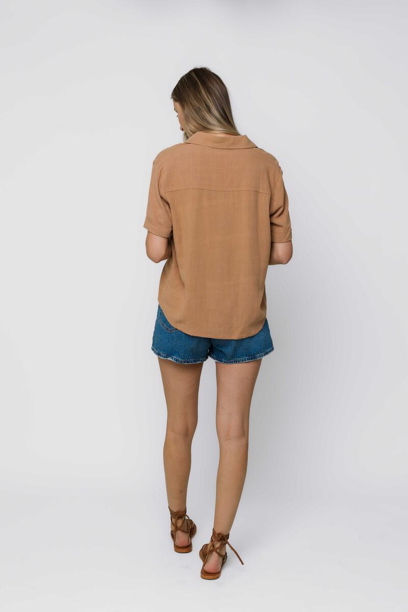 Nina Roll Cuff Shirt Sleeve Shirt