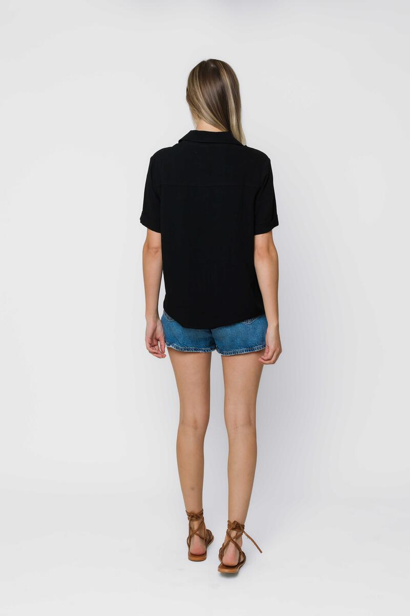 Nina Roll Cuff Shirt Sleeve Shirt