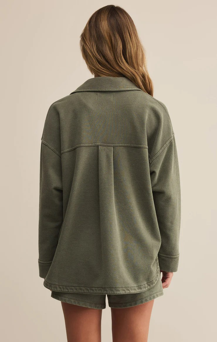All day knit Jacket - Hunter Green