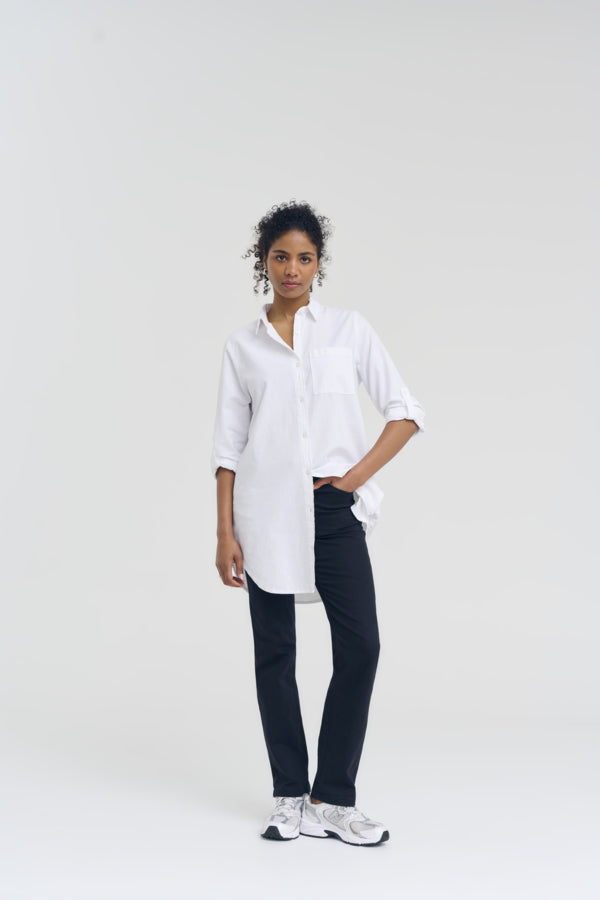Naya Shirt Tunic -Chalk