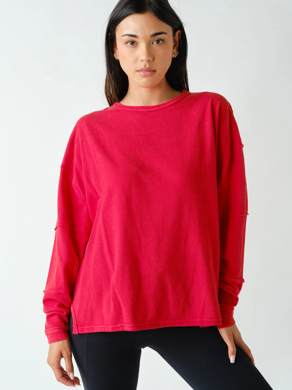 Classic Cotton Oversized Long Sleeve