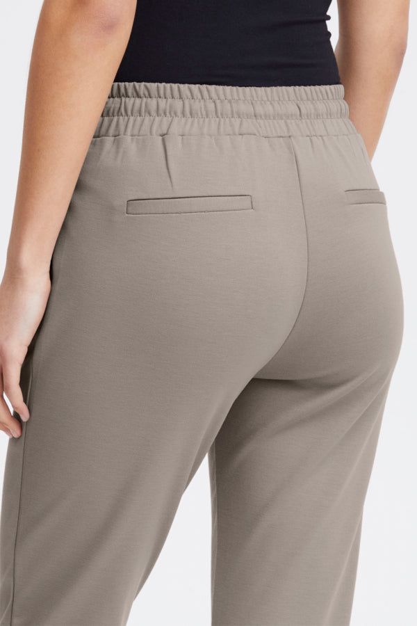 Kate Cropped Pant - Driftwood