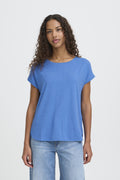 Rebel tee - Nebluas Blue
