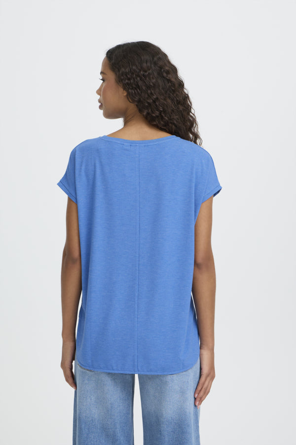 Rebel tee - Nebluas Blue