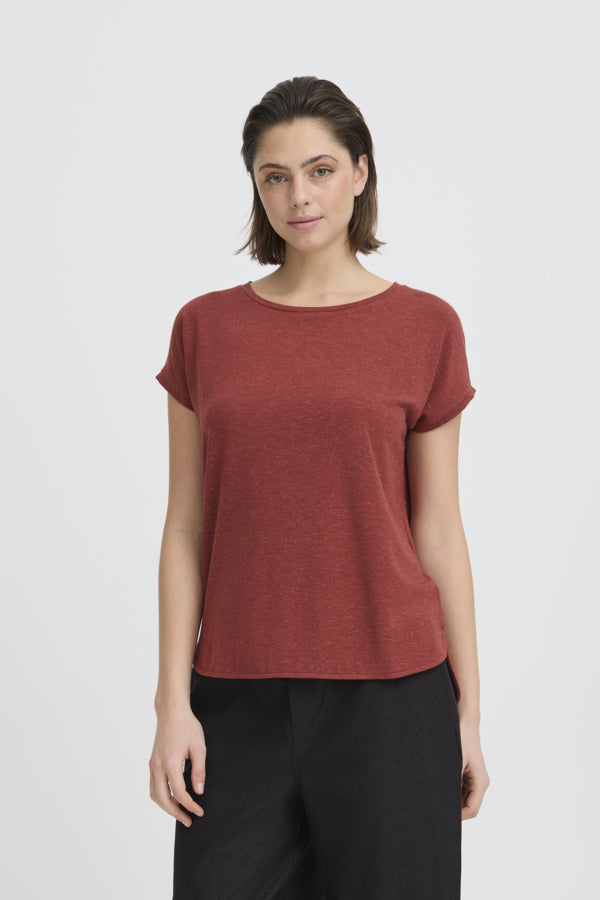 Rebel tee - Cowhide