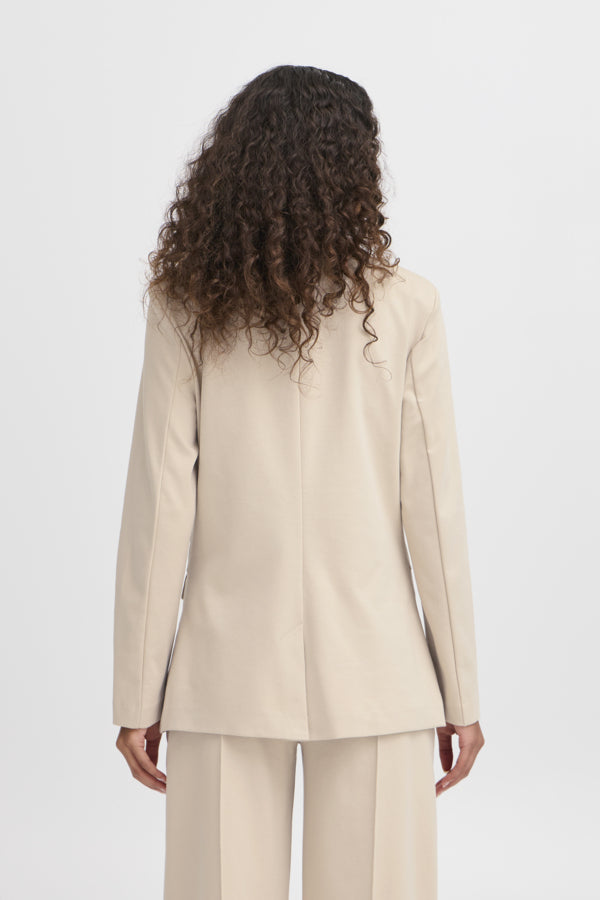 Kate Long Blazer - Doeskin