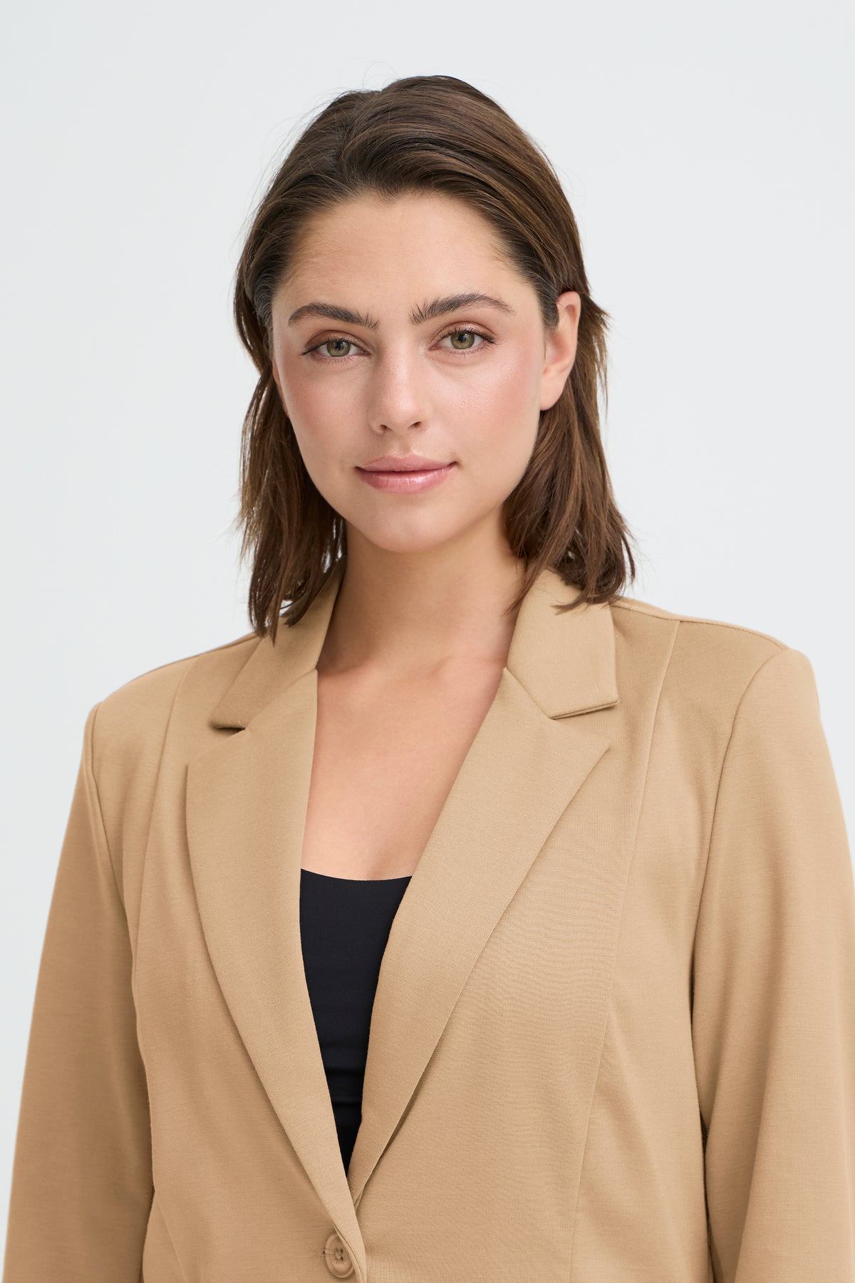 Kate Long Blazer - Sepia Tint