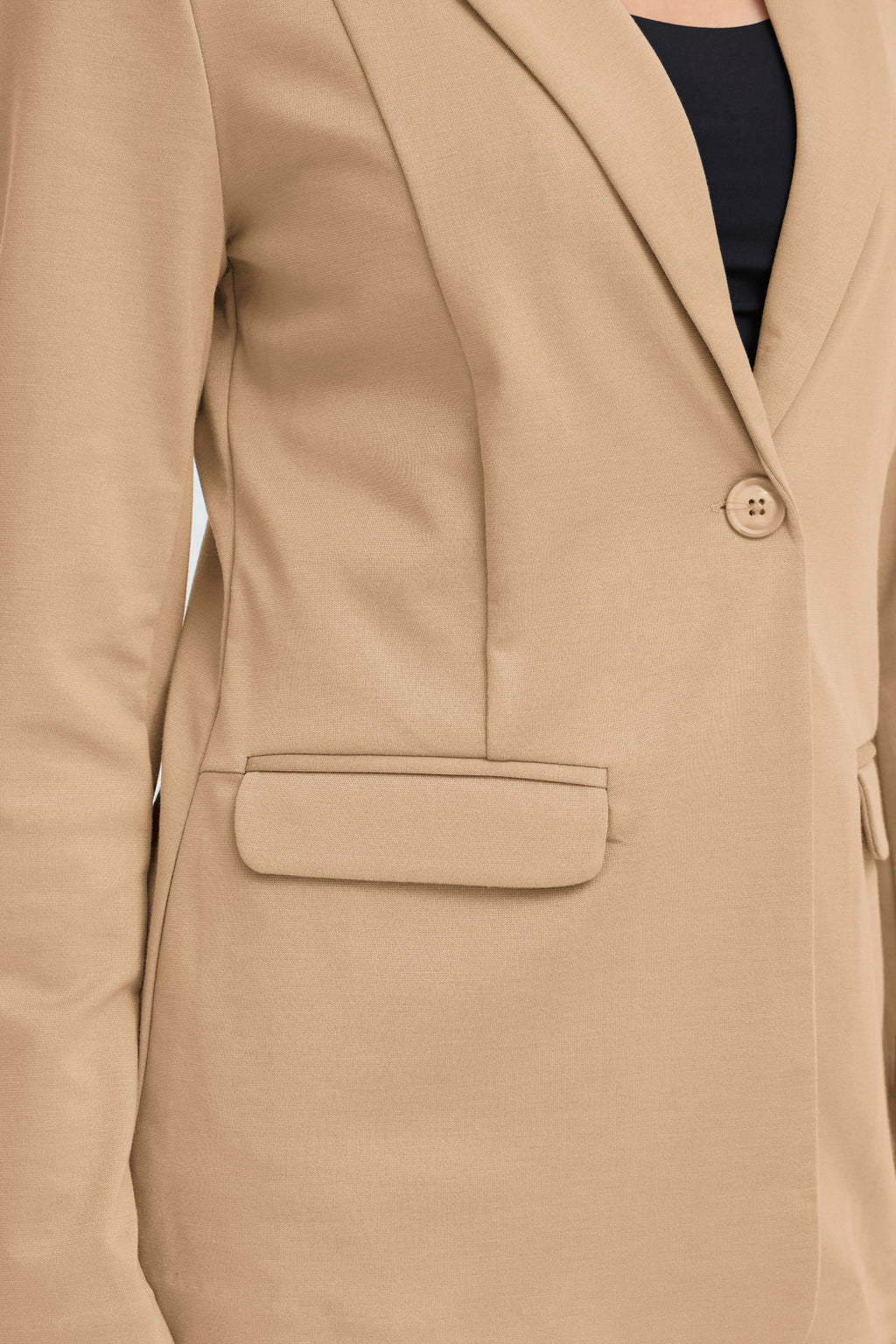 Kate Long Blazer - Sepia Tint