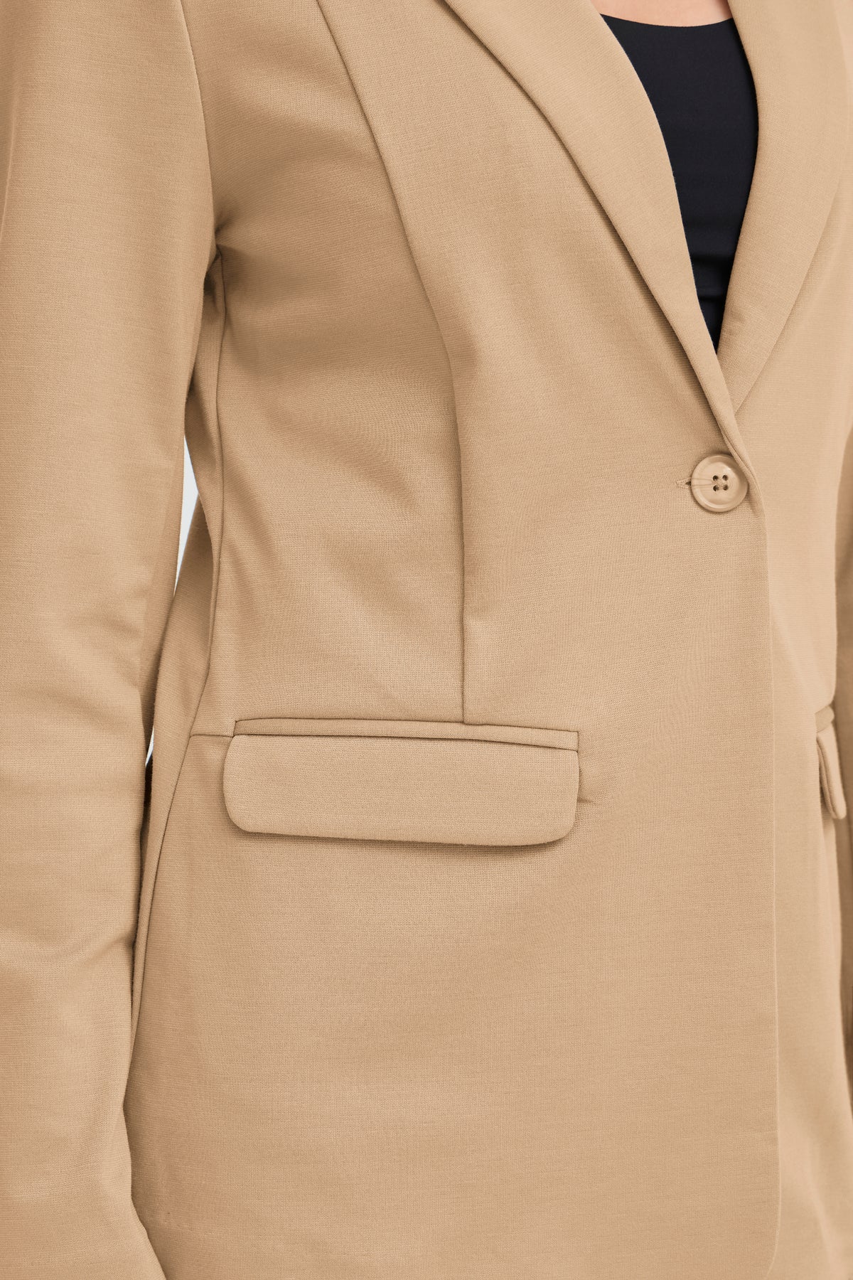Kate Long Blazer - Sepia Tint