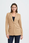 Kate Long Blazer - Sepia Tint