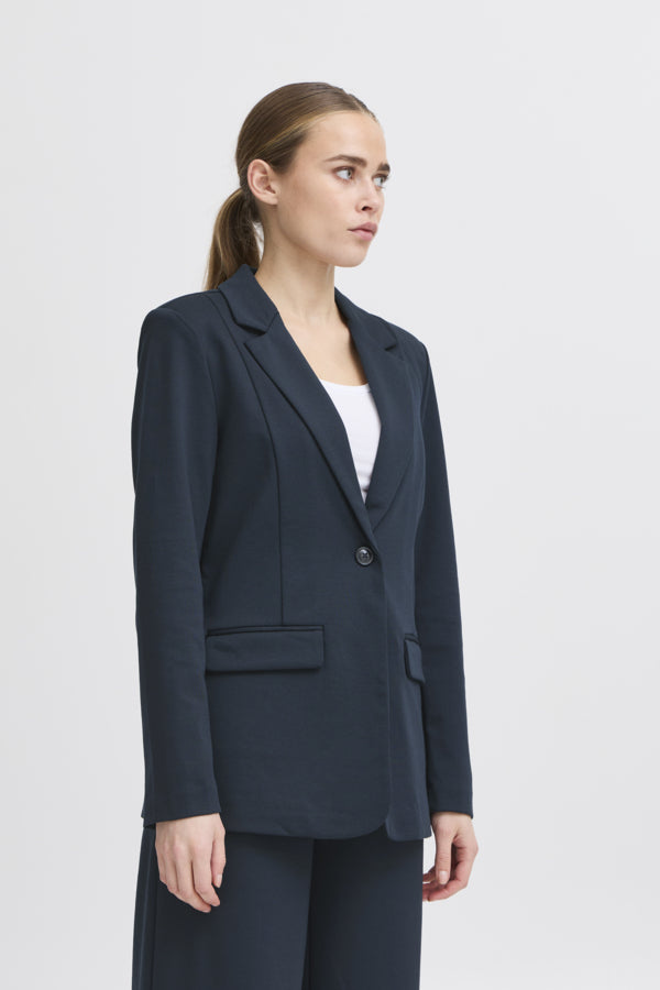 Kate Long Blazer - Navy
