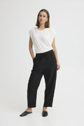 Linno Barrel Pant - Black