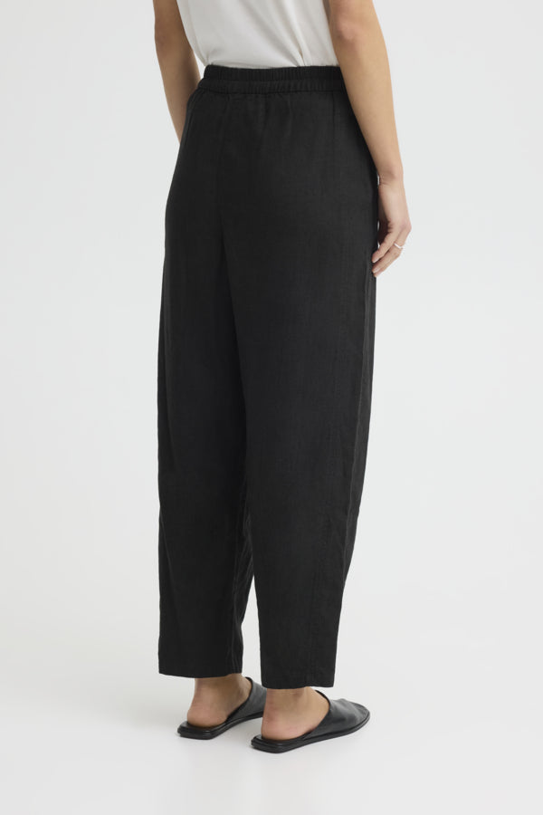 Linno Barrel Pant - Black