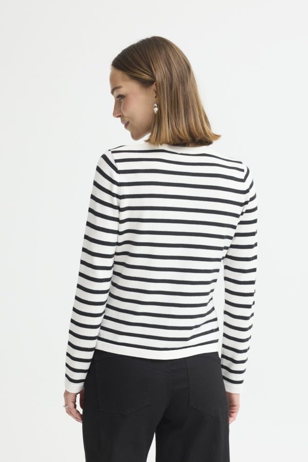 Luls O-Neck Button Cardigan