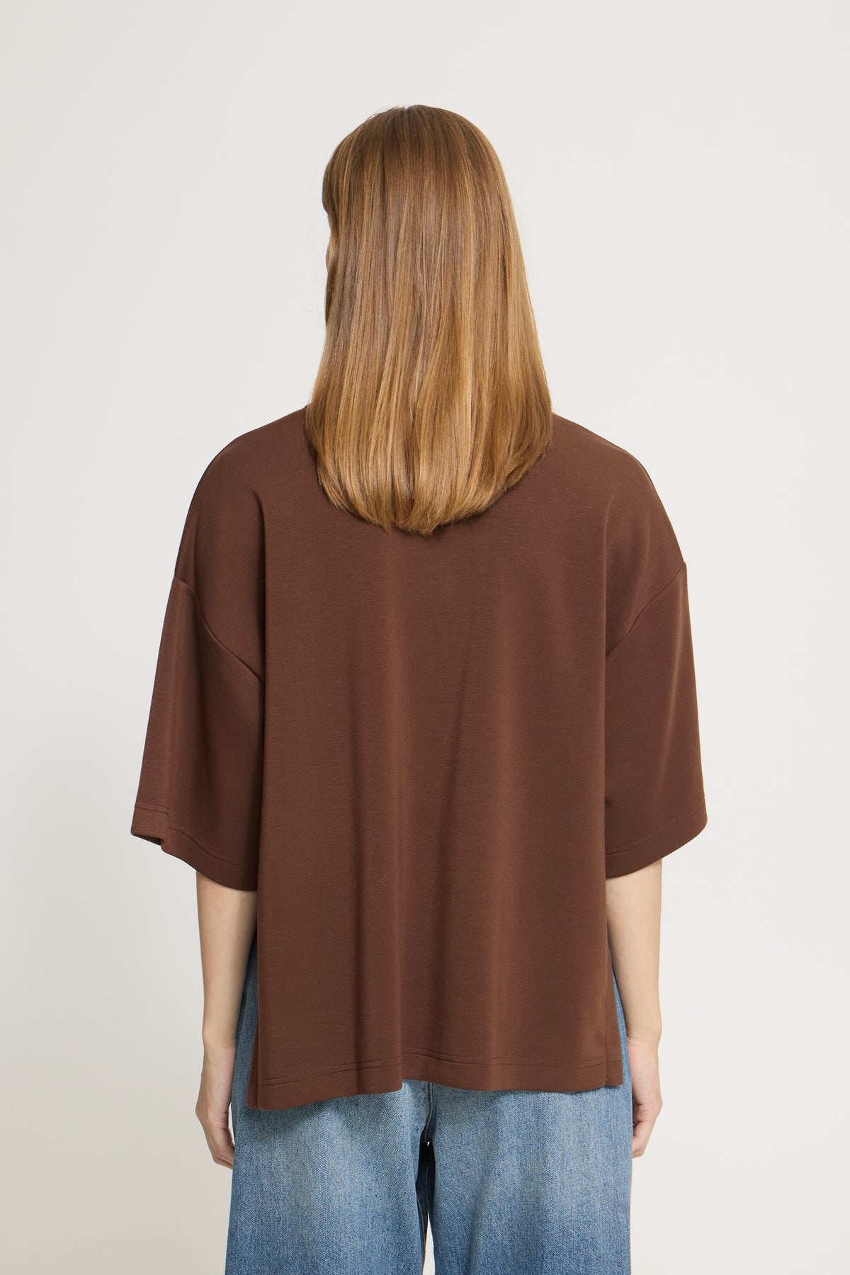 Naida T-Shirt - Chicory Coffee