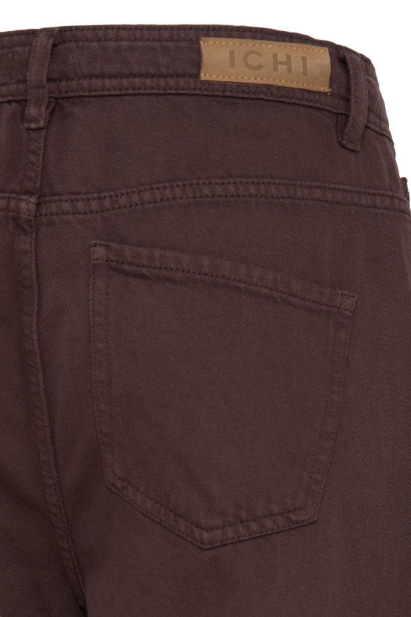 Hezano Brown Wide Leg Jean