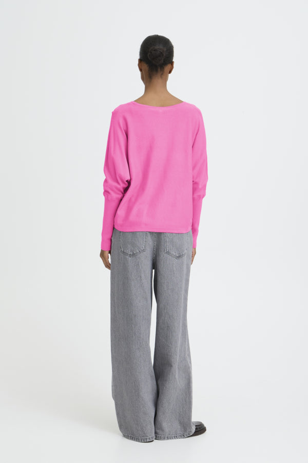 Morla Batwing Shirt - Phlox Pink