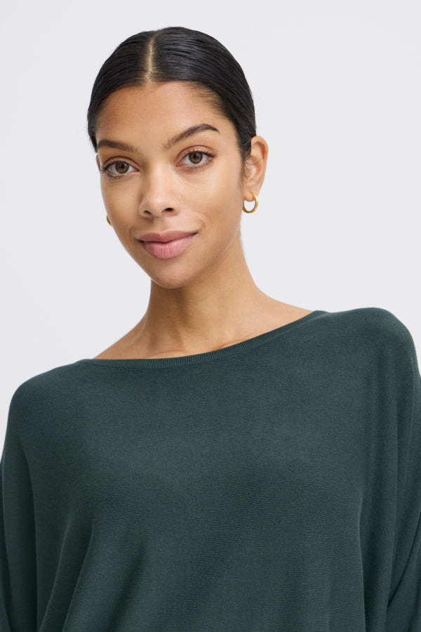 Morla Batwing Sweater - Grey