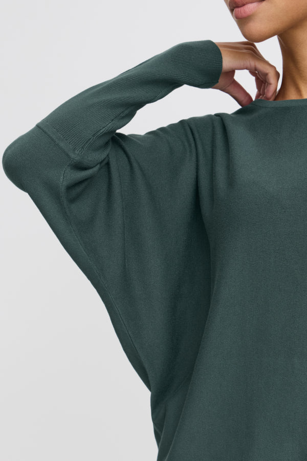 Morla Batwing Sweater - Grey