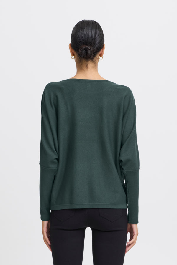 Morla Batwing Sweater - Grey