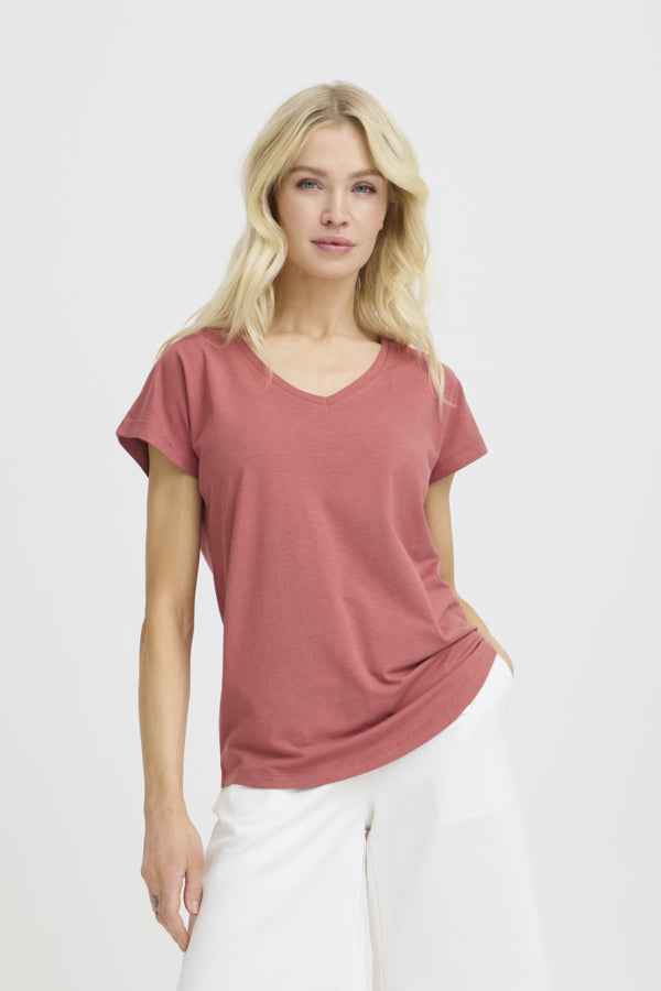 Pamila T-Shirt - Marsala