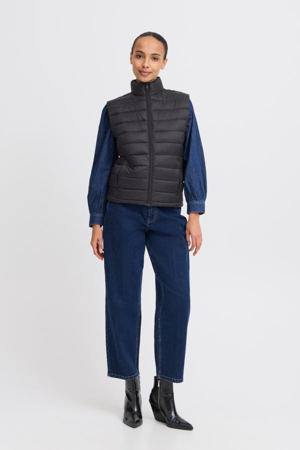 Berta Short Puffer Vest