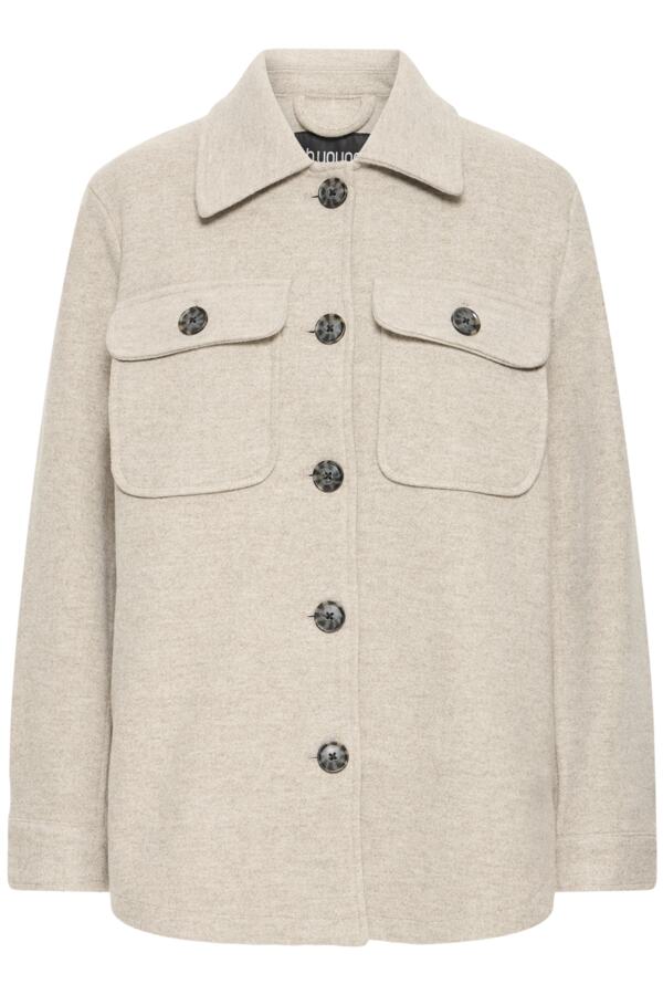 Bondy Shirt Jacket - Oatmeal