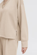 Pusti Vneck Crop Sweater -String