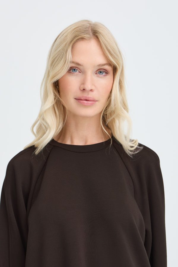Pusti Slit Sweat Shirt - Java