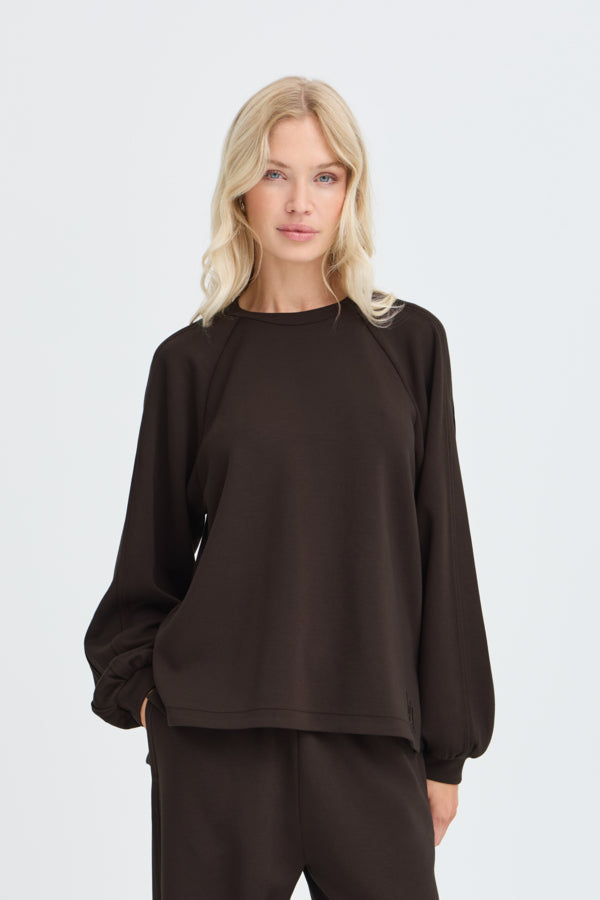 Pusti Slit Sweat Shirt - Java