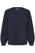 Pusti Slit Sweat Shirt - Dark Sapphire