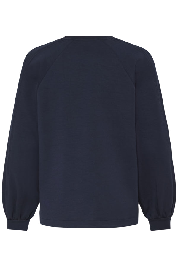 Pusti Slit Sweat Shirt - Dark Sapphire