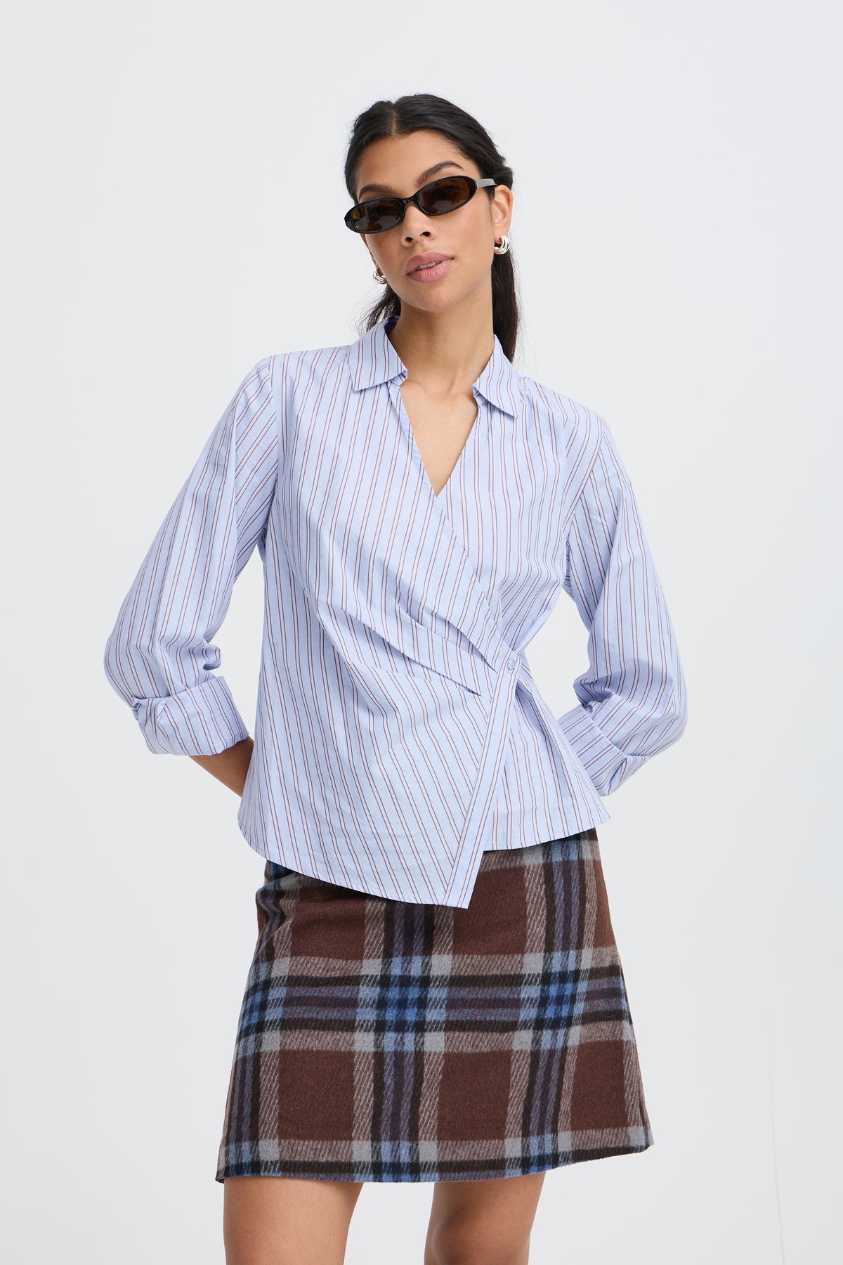 Hene Wrap Shirt