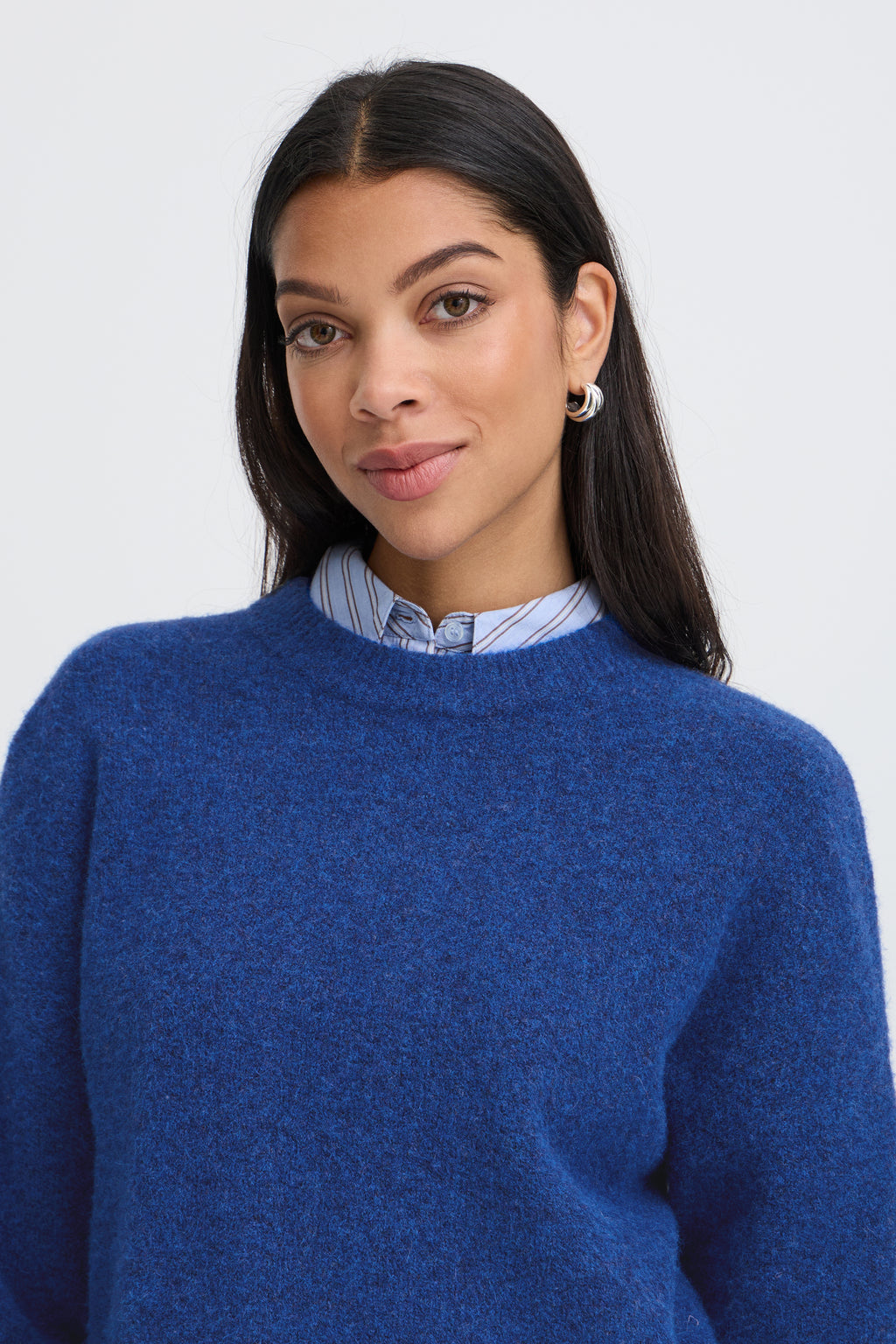 Omea Crew Sweater Blue