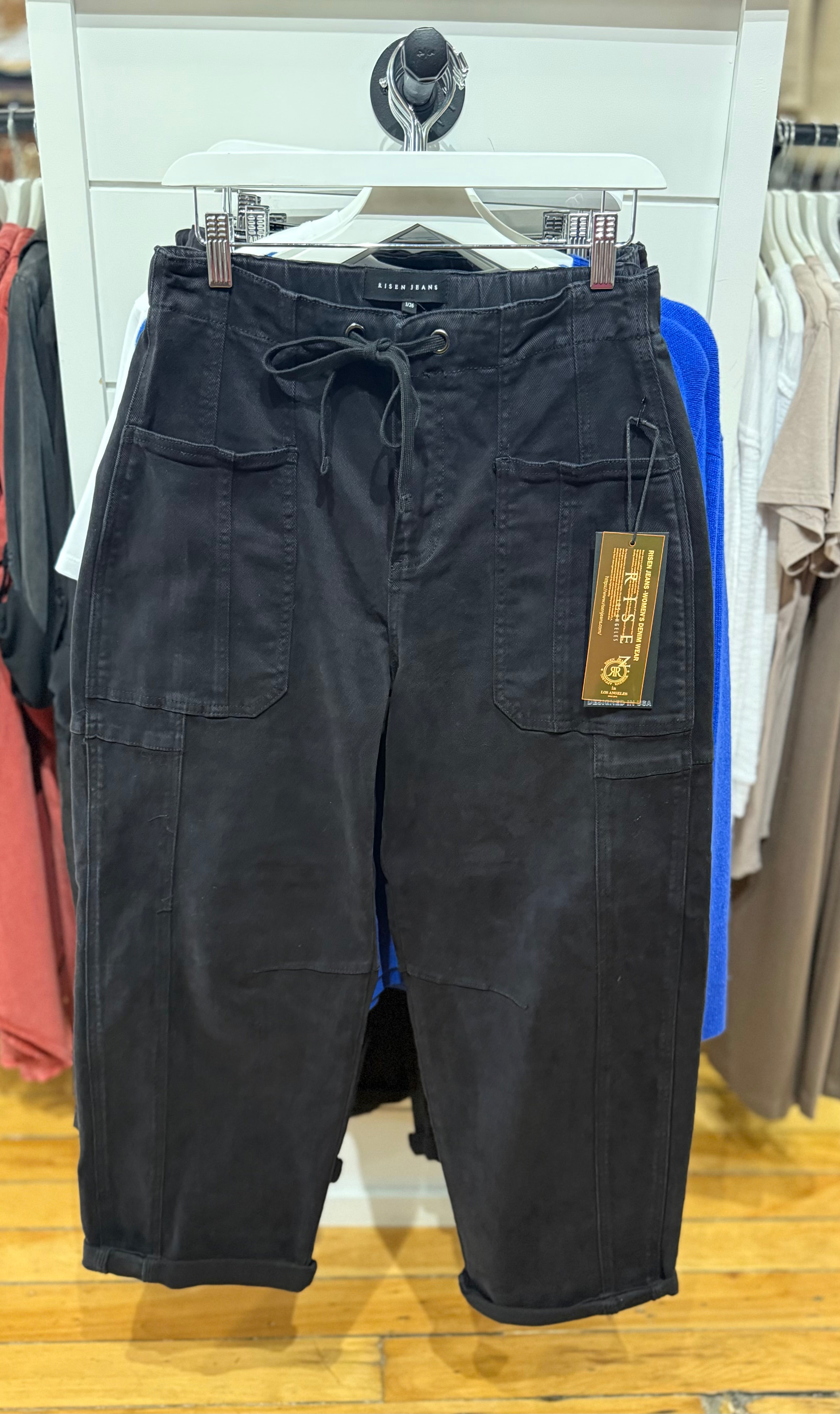 Barrel Black Jeans