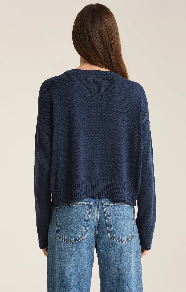 Sienna Star Sweater - midnight