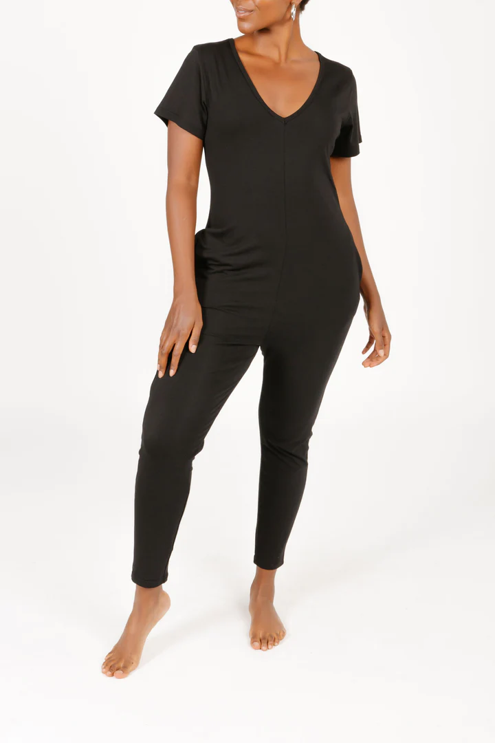 S&T-Sunday Romper-Black