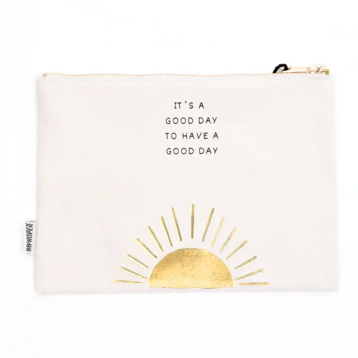 Properly Improper Canvas Pouch