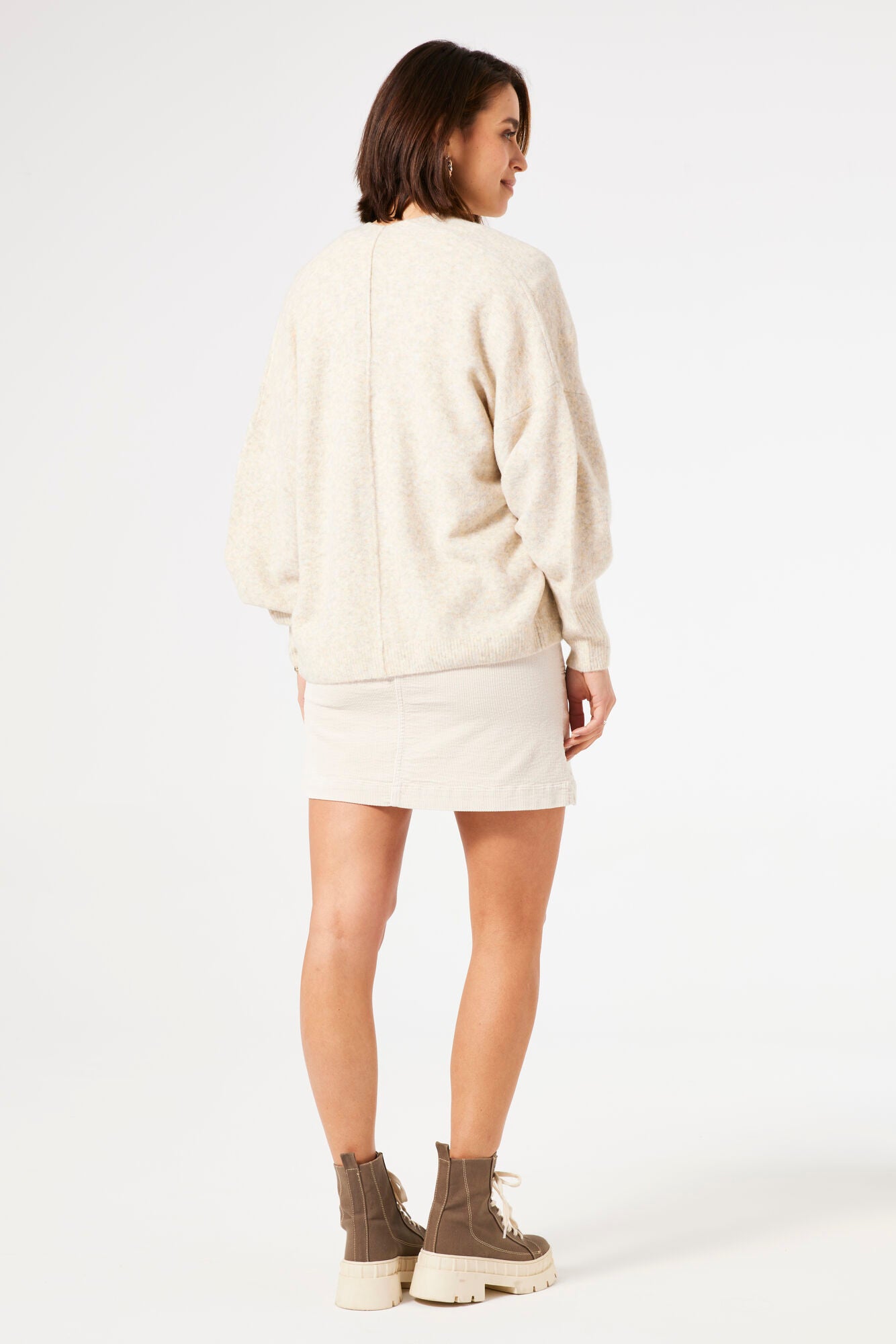 Shift Cardi -Sand