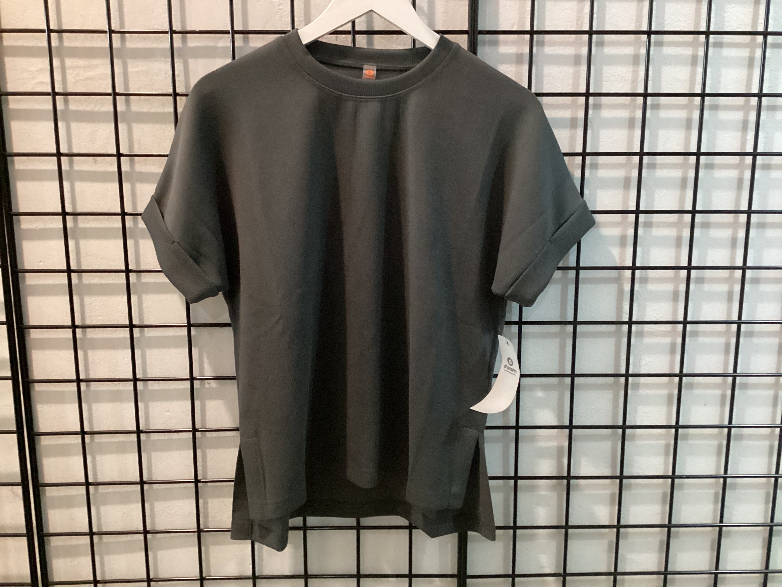 Luxe Sand wash Rib tee