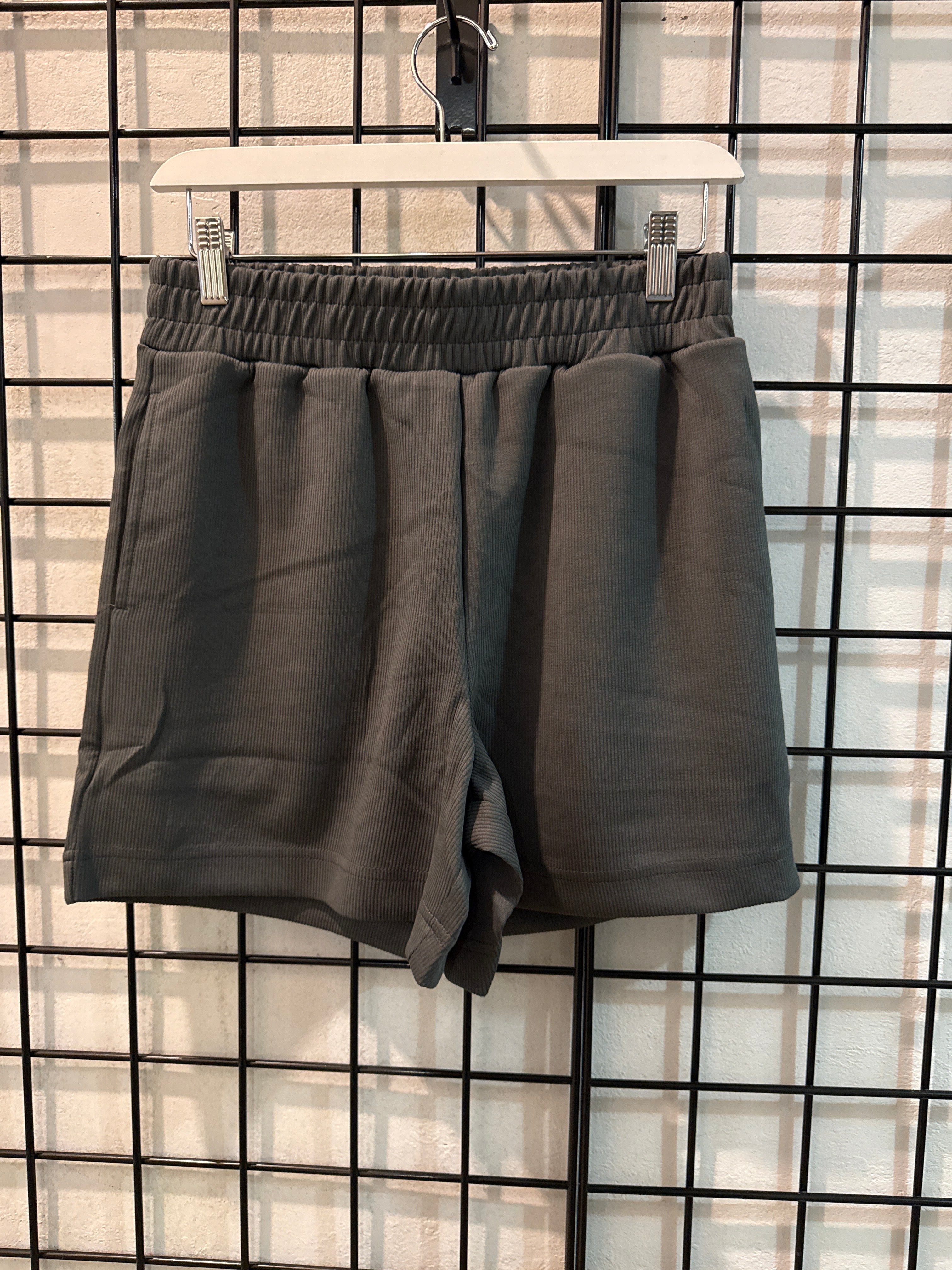 Luxe Ribbed Shorts