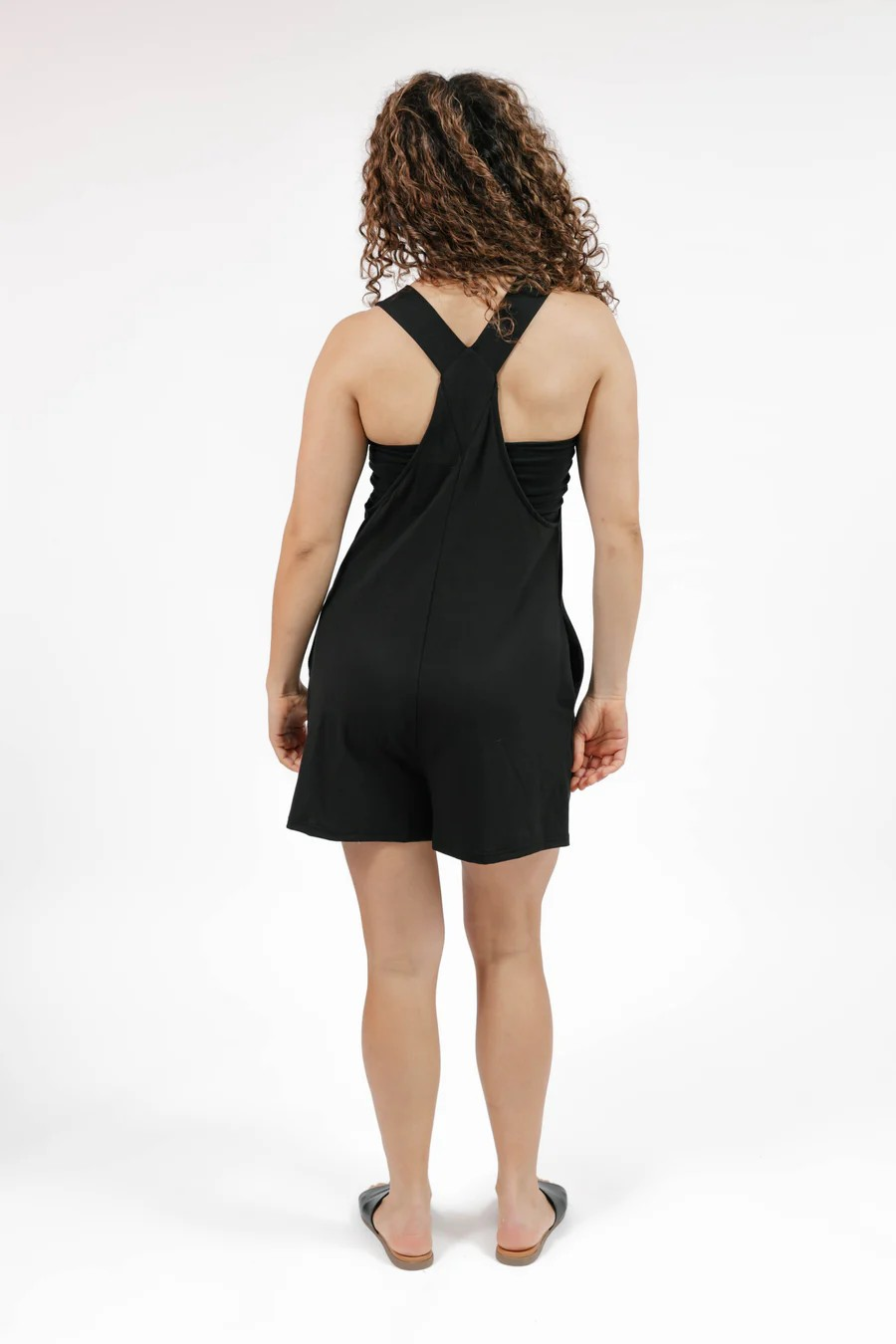 Shorty Romper - Black