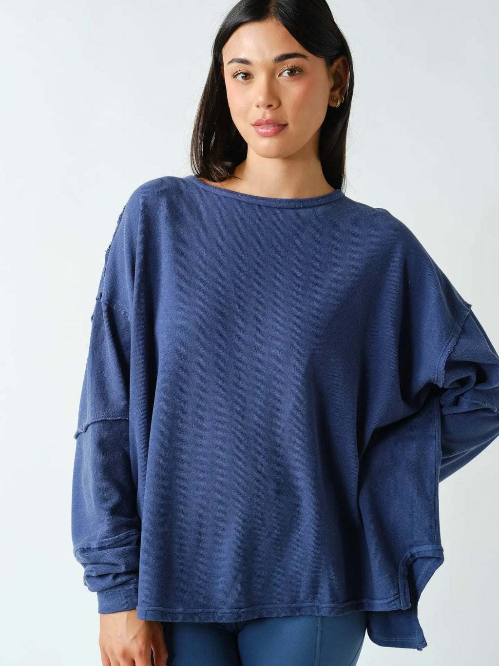 Classic Cotton Oversized Long Sleeve
