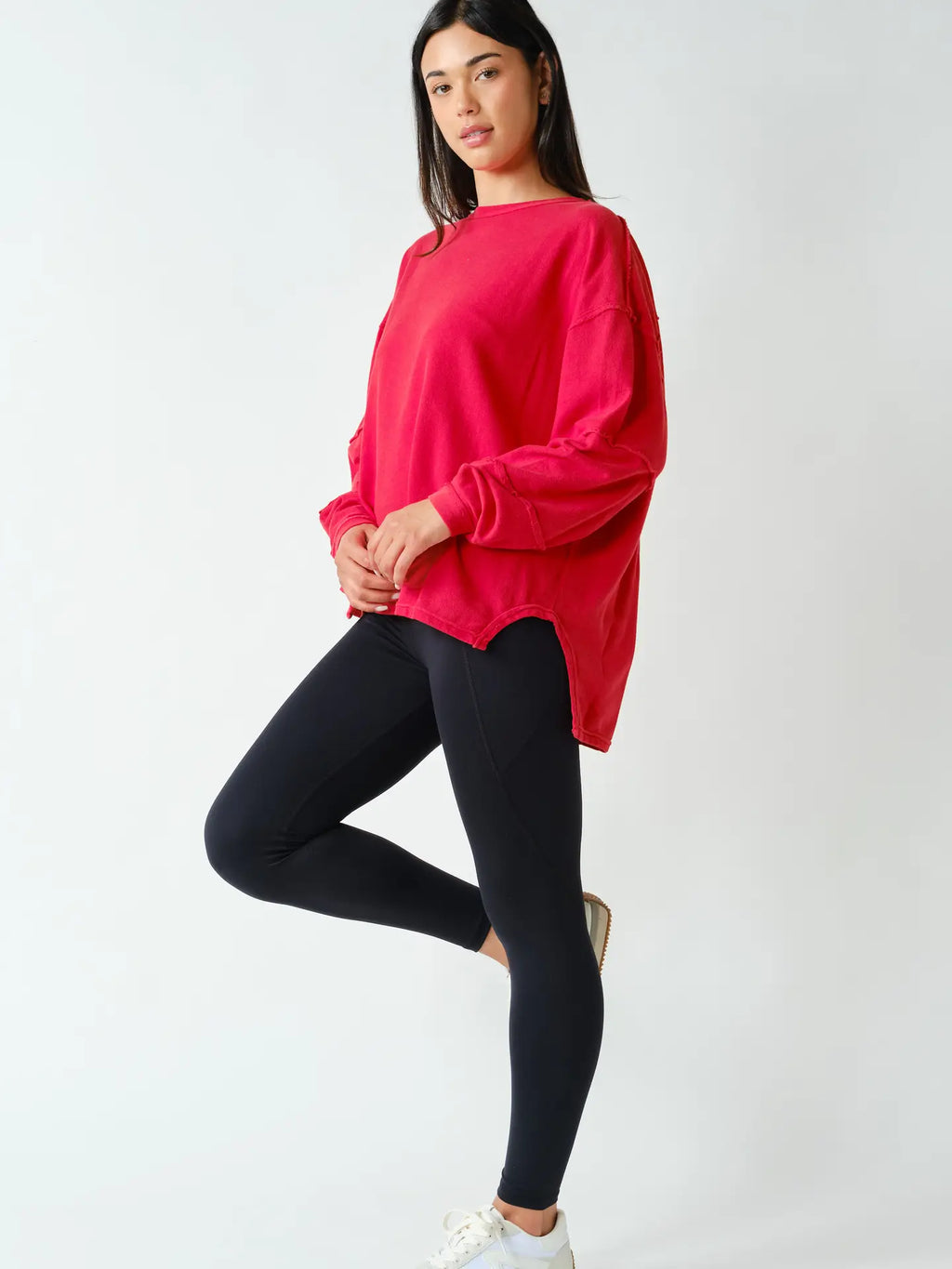 Classic Cotton Oversized Long Sleeve