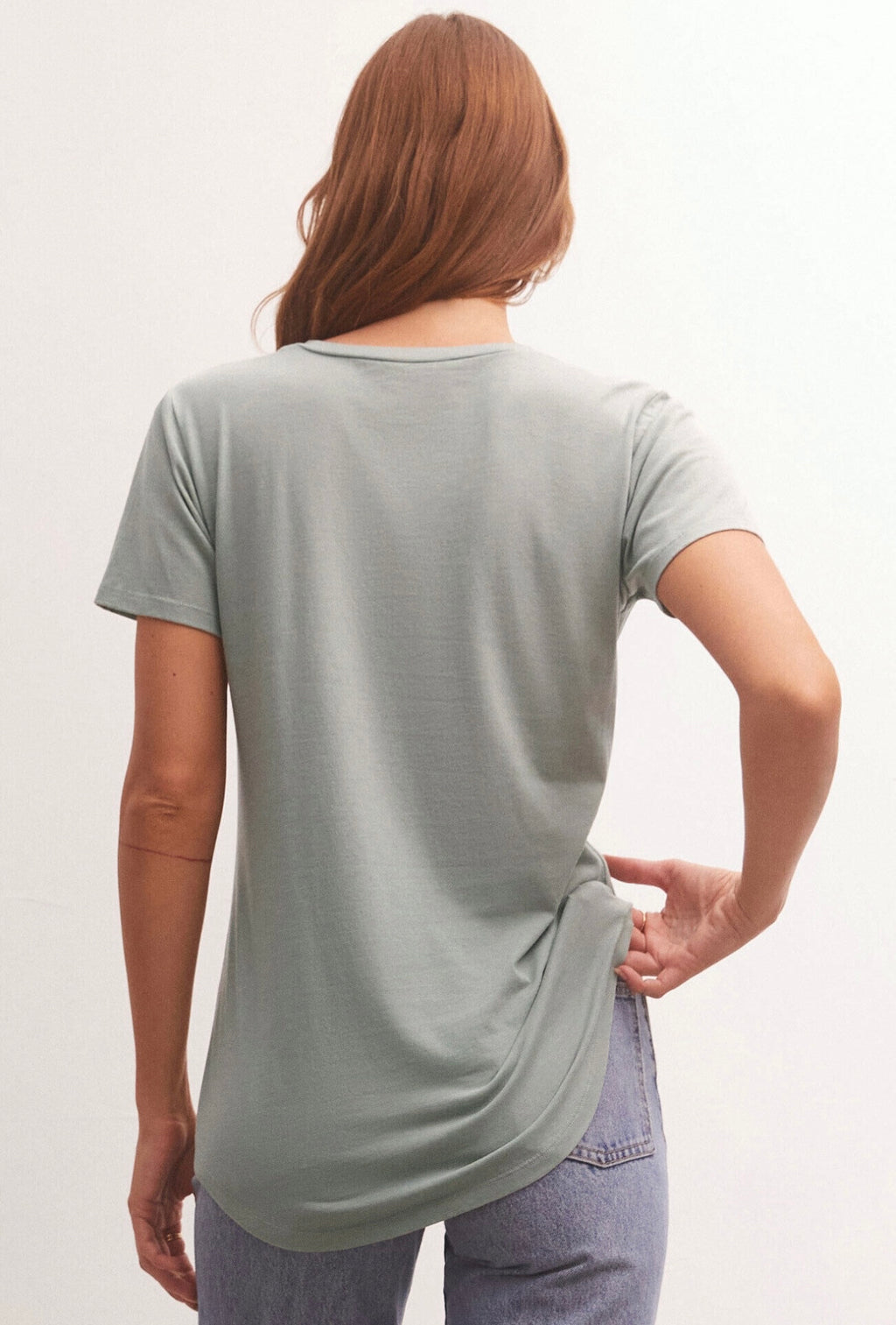 Z Supply Pocket Tee - Worn Jade